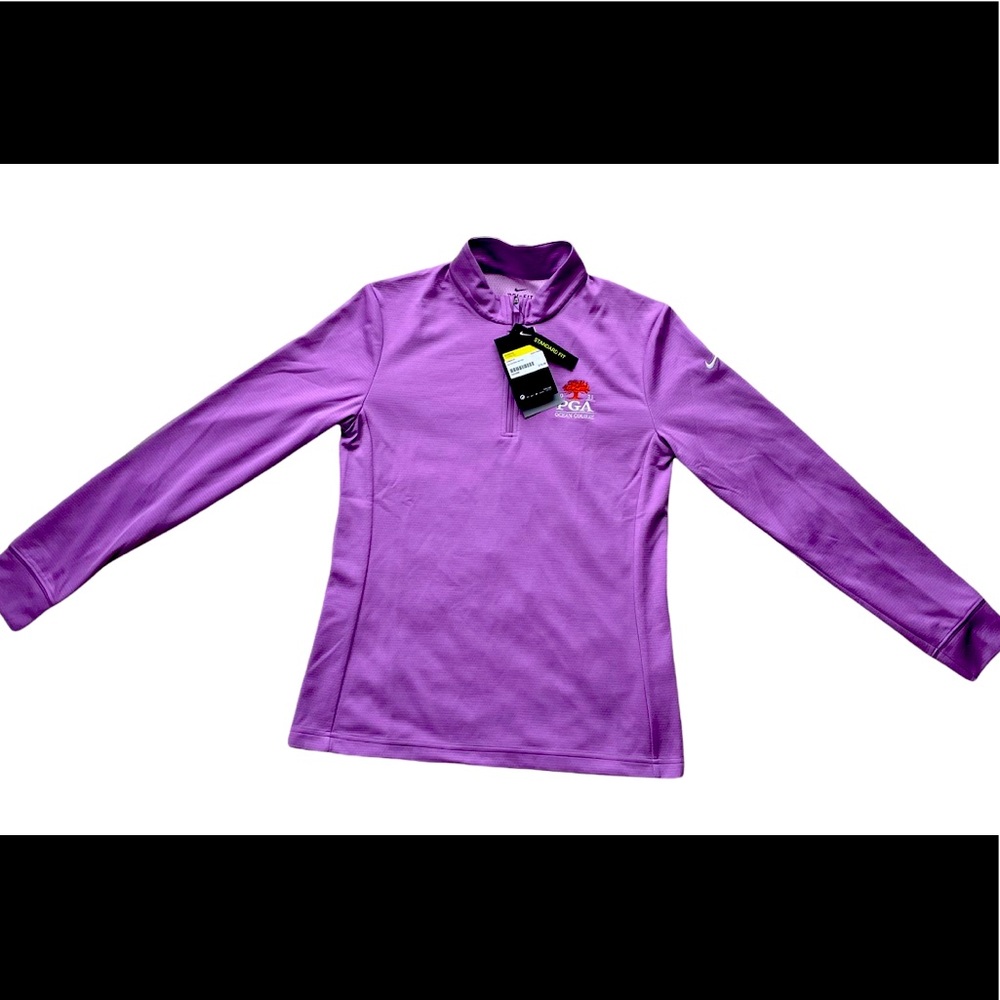 PGA Ocean Corse Nike Dri-Fit UPF 40 UV 40 Long Sleeve Top stays dry - NWT Tennis